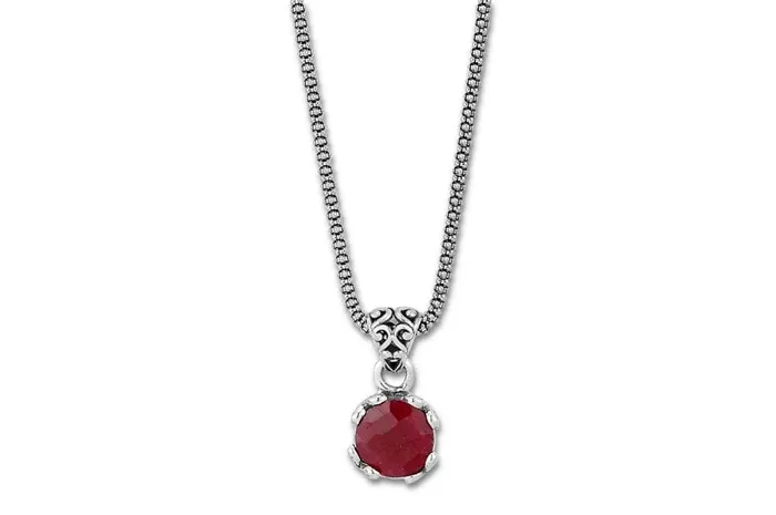 Glow Necklace Ruby Samuel B Necklaces