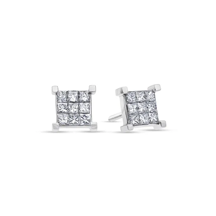 IF Co Earrings Micro Davin Diamond Cluster Earrings IF Co Earrings Micro Davin Diamond Cluster Earrings