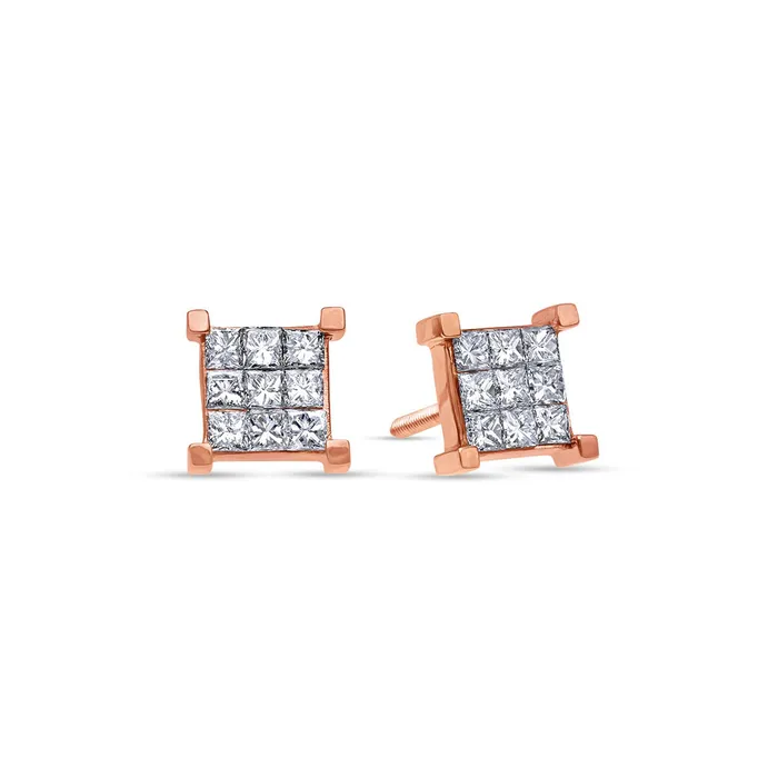 IF Co Earrings Micro Davin Diamond Cluster Earrings IF Co Earrings Micro Davin Diamond Cluster Earrings