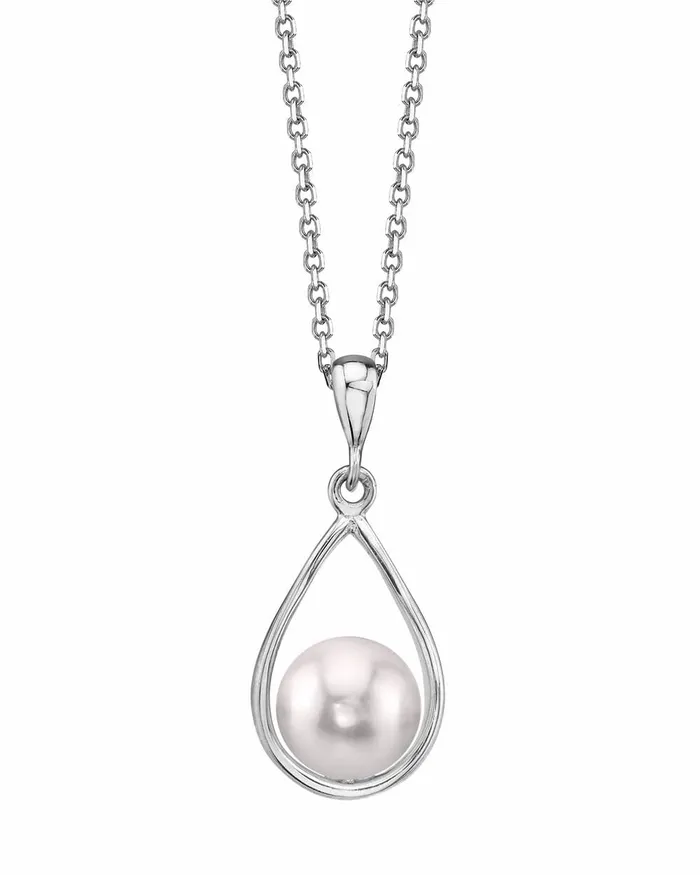 Japanese Akoya Pearl Darling Pendant SPT Necklaces