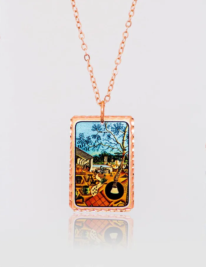 Joan Miro The Farm Necklace artuckycom Necklaces