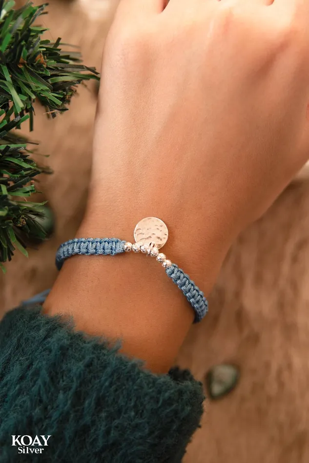 Light Blue Barq Bracelet KOAY Silver Store Bracelets