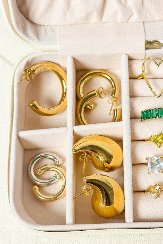 Mabel Love Boutique Chunky Pear Earrings Earrings