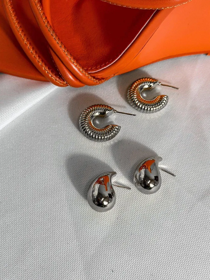 Mabel Love Boutique Chunky Pear Earrings Earrings