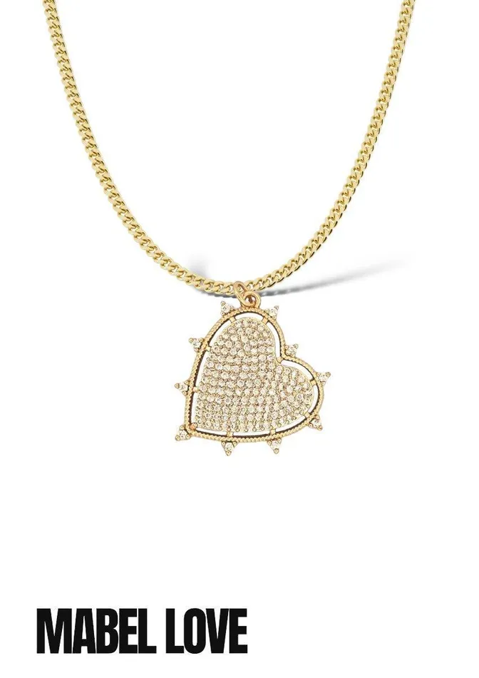 Mabel Love Boutique Necklaces My Heart Gold Necklace