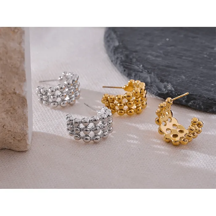 Mabel Love Co Earrings Adella Hoop Earrings