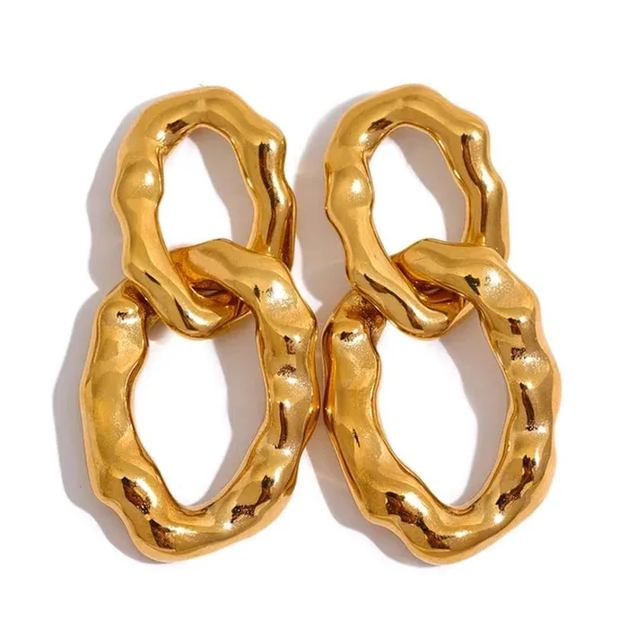 Mabel Love Co Earrings Double Drop Earrings