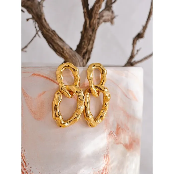 Mabel Love Co Earrings Double Drop Earrings