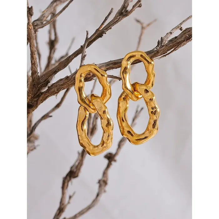Mabel Love Co Earrings Double Drop Earrings