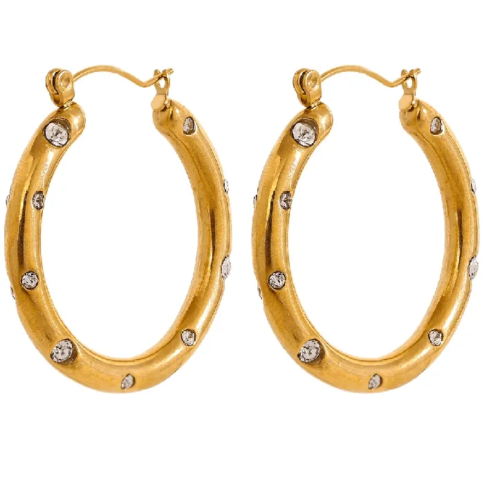 Mabel Love Co Earrings Kaleidoscope Bliss Hoop Earrings