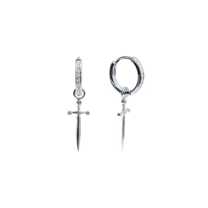 Mabel Love Earrings 925 sword earrings