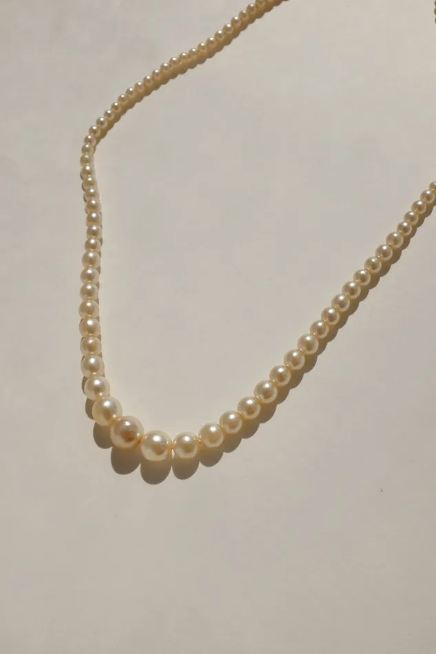 MOTHER OF PEARL VINTAGE NECKLACE collectionno2 Necklaces