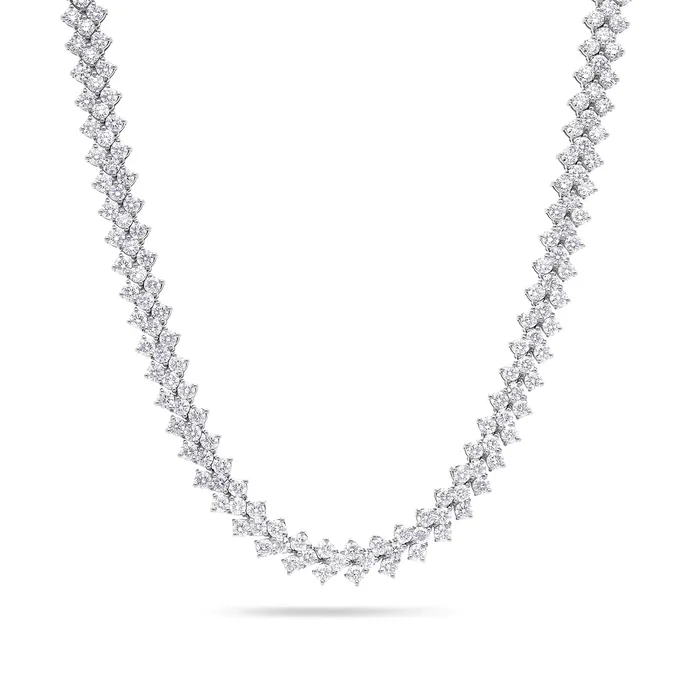 Necklaces IF Co Enzo Diamond Tennis Necklace Necklaces IF Co Enzo Diamond Tennis Necklace