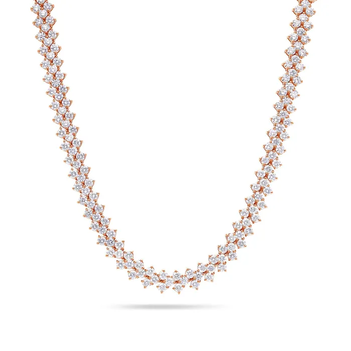 Necklaces IF Co Enzo Diamond Tennis Necklace Necklaces IF Co Enzo Diamond Tennis Necklace
