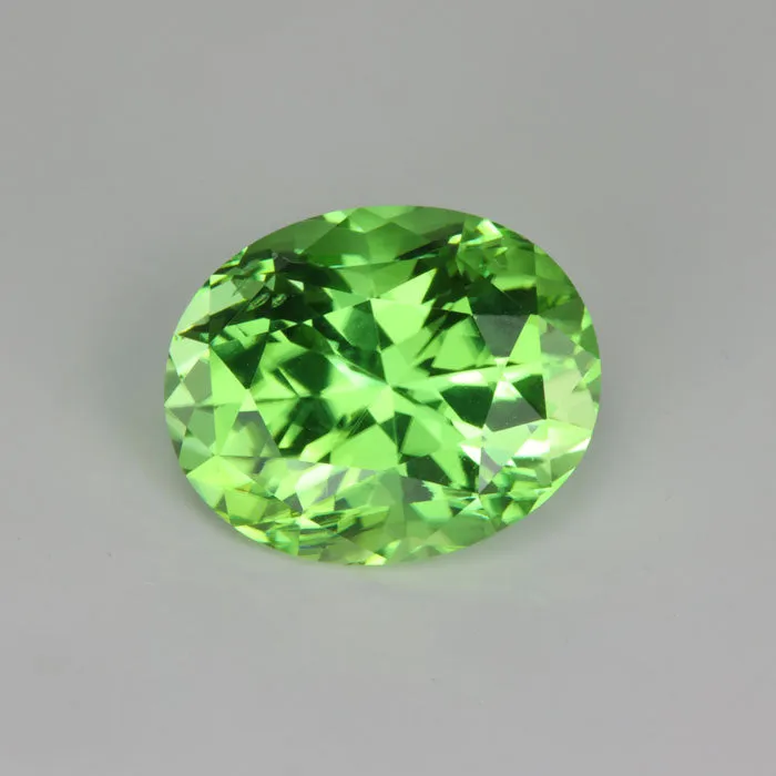 Oval Cut Mint Peridot 1197 Carats vendorunknown Rings