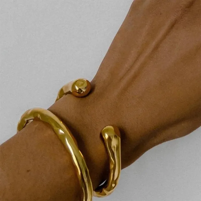 PreStyled Sets Mabel Love Co Statement Gold Cuff