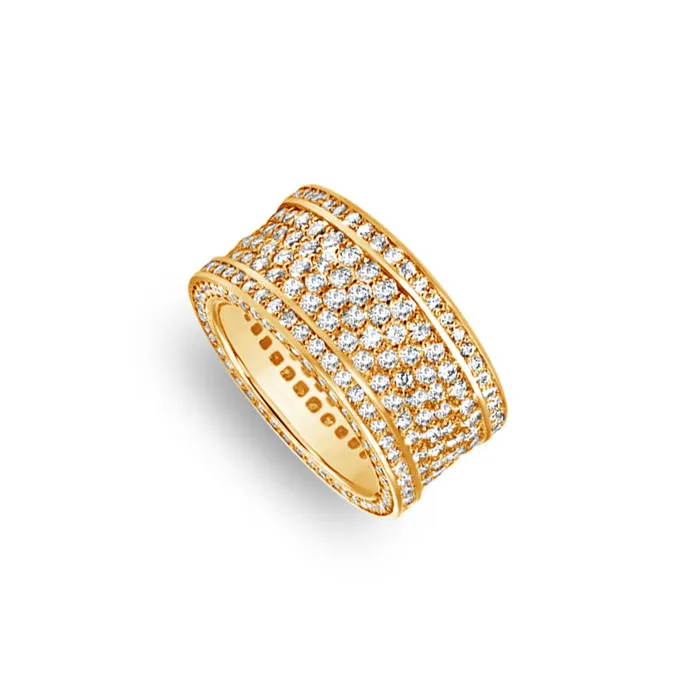 Rings Massimo Eternity Ring 4Row IF Co