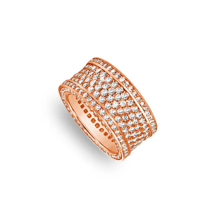 Rings Massimo Eternity Ring 4Row IF Co Rings Massimo Eternity Ring 4Row IF Co