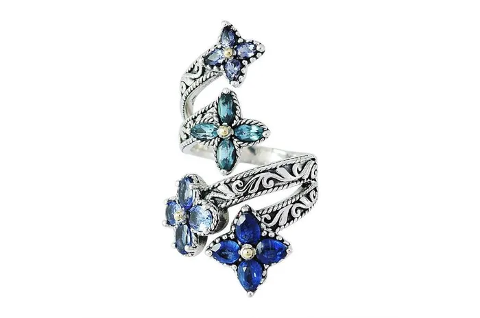 Rings Samuel B Blue Hana Ring