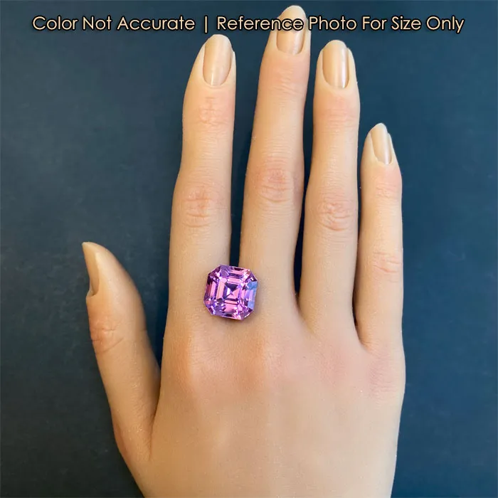 Rings vendorunknown Square Step Cut Kunzite 1893 Carats