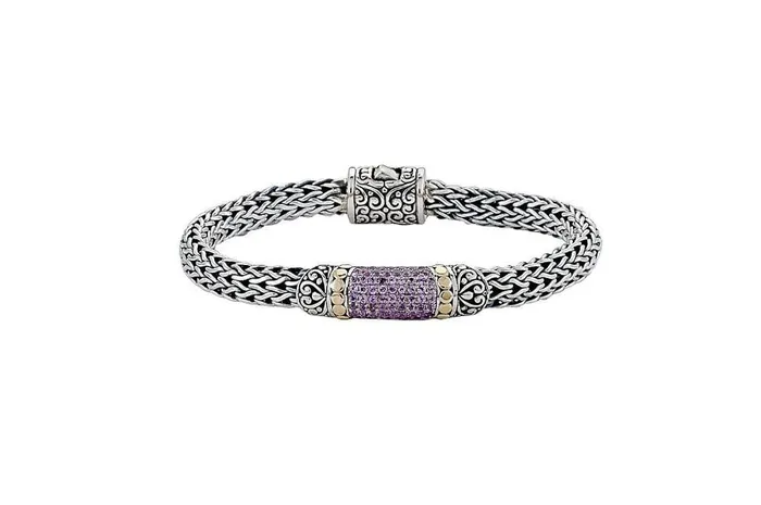 Samuel B Bracelets Ubud Bracelet Pink Sapphire