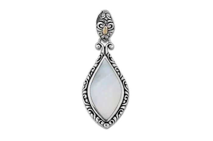 Samuel B Necklaces Banta Pendant Mother Of Pearl