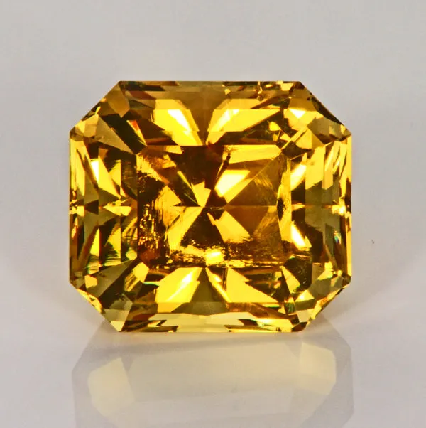 Scapolite Emerald Cut from Tanzania 26 Carats Moriartys Gem Art Earrings