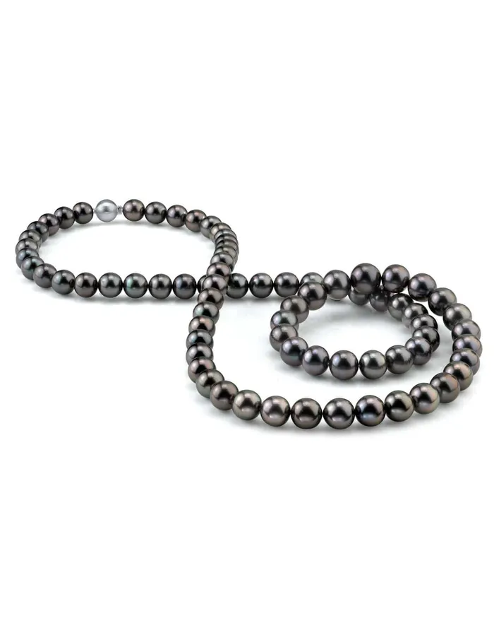 SPT Necklaces Tahitian Opera Length Pearl Necklace 8090mm AAAA Quality