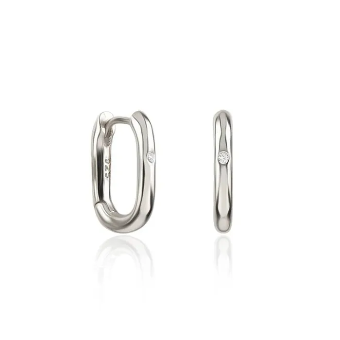 Square Hoop Earrings Mabel Love Co Earrings