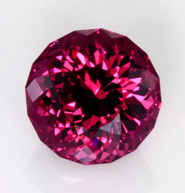 Umbalite Garnet Round Portuguese Cut 860 Carats Moriartys Gem Art Rings