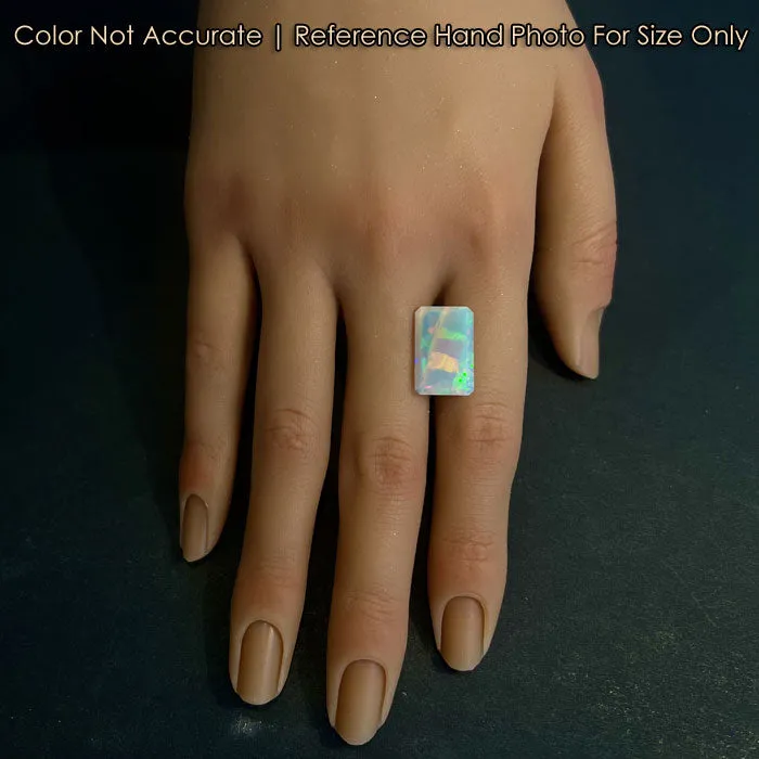 vendorunknown Earrings 615ct Emerald Cut Ethiopian Opal