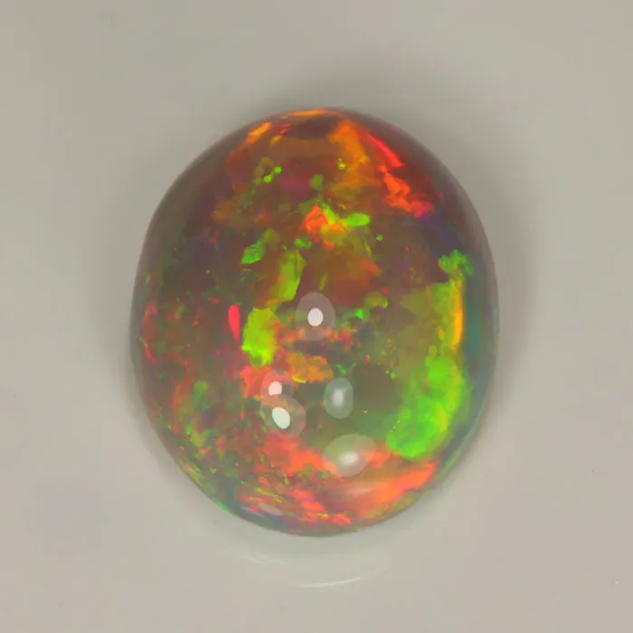 vendorunknown Rings HIDDEN GEM Oval Cabochon Cut Opal 2541 Carats
