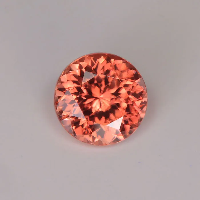 vendorunknown Rings Round Brilliant Cut Imperial Zircon 491 Carats