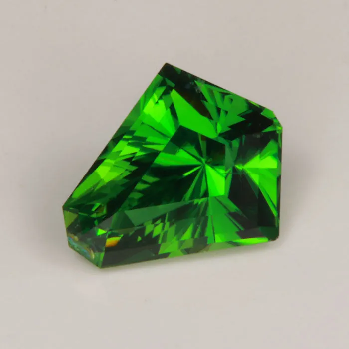 vendorunknown Rings Shield Cut Chrome Tourmaline 279 Carats