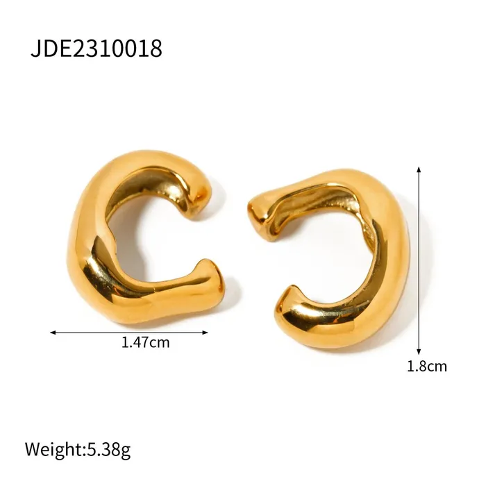 Wave Ear Cuff Mabel Love Co Earrings