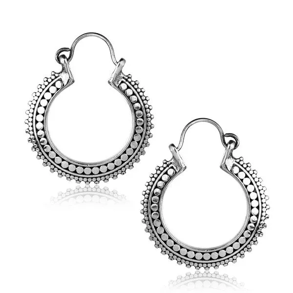White Brass Earrings Chaotic Trading Earrings
